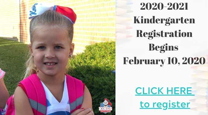 kindergarten registration graphic